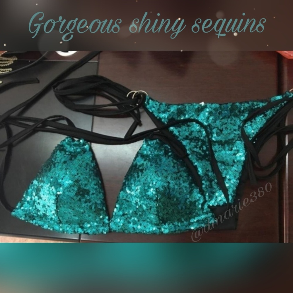 Host Pick 🥳🎉💋 New sexy Gorgeous sequins bathing suit - Picture 8 of 8
